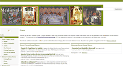 Desktop Screenshot of medievalcuisine.com